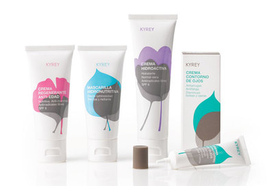 國(guó)外一套簡(jiǎn)潔化妝品包裝設(shè)計(jì)欣賞