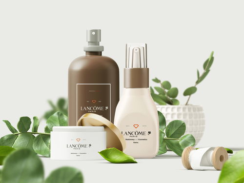 化妝品護(hù)膚品 包裝設(shè)計 玻璃瓶塑料瓶模型 vi樣機(jī) psd源文件素材 淘寶網(wǎng) 包裝樣機(jī)